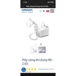 Máy xông khí dung Omron NE-C101 3