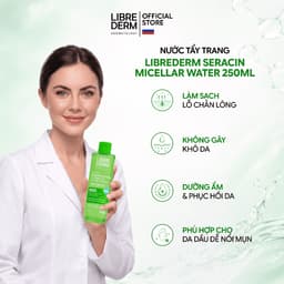 Nước Tẩy Trang Làm Sạch Sâu Librederm Seracin Micellar Water 250ml/400ml 6