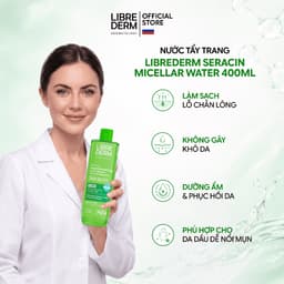 Nước Tẩy Trang Làm Sạch Sâu Librederm Seracin Micellar Water 250ml/400ml 7