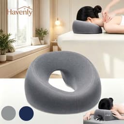 Gối úp mặt, Công thái học Memory Foam, thoáng khí, hỗ trợ massage mặt & cổ toàn diện 1