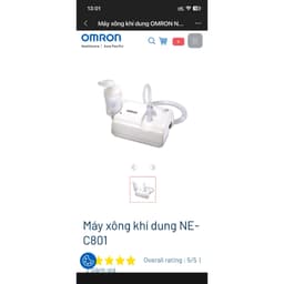 Máy xông khí dung Omron NE-C801 3