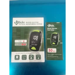 Máy thử đường huyết, máy đo đường huyết Uright TD - 4279 và que thử đường huyết TD - 4729 2