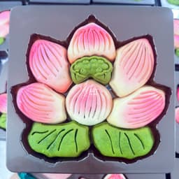 Set bánh Cửu Liên Sen 9 vị ít ngọt 500g - Trung thu ít ngọt - 9 bánh 9 vị giảm ngọt 3