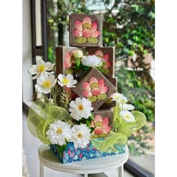 Set bánh Cửu Liên Sen 9 vị ít ngọt 500g - Trung thu ít ngọt - 9 bánh 9 vị giảm ngọt 7