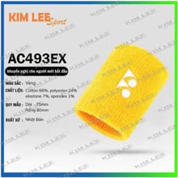 Băng cổ tay chặn mồ hôi YONEXxTHIENLONGVUONG - Băng đô, băng đầu- Băng chặn mồ hôi cầu lông Yonex ( hàng đẹp )- Chiếc 4