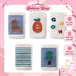 Đệm đầu gối cho bé tập bò, knee pad chống trượt em bé, miếng bảo vệ đầu gối cotton co giãn cao cấp - Bebimo Shop 1