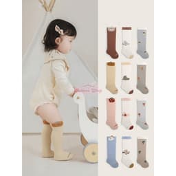 COMBO 3 ĐÔI Tất dài Hàn Quốc cho bé, vớ dài trẻ em phối đồ cực xinh cho bé trai bé gái - Bebimo Shop 6