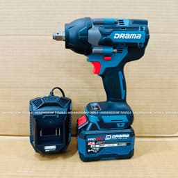 Máy Siết Bulong Pin DRAMA SG96800N, Không Chổi Than, Lực Siết 800Nm, Chân Pin Phổ Thông 4