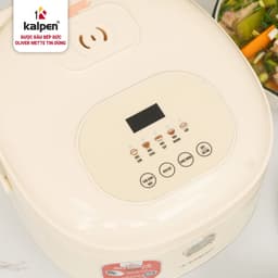 Nồi cơm điện lòng nồi Inox 304 liền khối KALPEN R16 1.2L hàng chính hãng 6