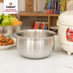 Nồi cơm điện lòng nồi Inox 304 liền khối KALPEN R16 1.2L hàng chính hãng 8