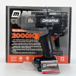 Máy Siết Bulong Pin DRAMA 5700, Không Chổi Than, Lực Siết KHỦNG 2100Nm, Chân Pin Phổ Thông 4
