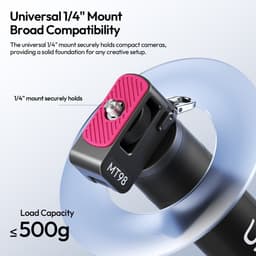 Chân máy Tripod ULANZI MT98 Foldable Selfie Stick Tripod | Gậy Chụp Ảnh Mini Tripod 57cm Xoay 180° - Chính Hãng 4