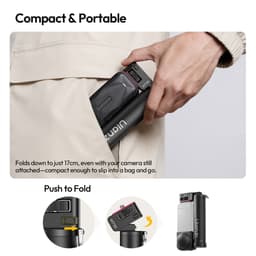 Chân máy Tripod ULANZI MT98 Foldable Selfie Stick Tripod | Gậy Chụp Ảnh Mini Tripod 57cm Xoay 180° - Chính Hãng 2