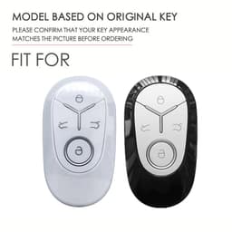 Ốp Chìa Khóa Xe Geely EX2 TPU Dành Cho Smartkey 4 Nút Chống Trầy Xước, Chống Va Đập KeyChill 2