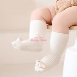 Tất cao cổ hình thú 3D cho bé, vớ dài nổi 3D cotton co giãn giữ ấm chân bé trai bé gái - Bebimo Shop 9