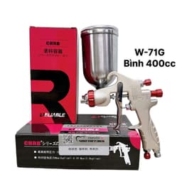 SÚNG PHUN SƠN RELIABLE W71 HỒNG BÌNH 400C ĐẦU PHUN 1.3MM, 1.5MM 1