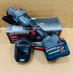 Máy Mài, Máy Cắt Pin DRAMA AG7600PRO Công Tắc Bụng, Không Chổi Than, Motor Ruột Đồng, 3 Cấp Tốc Độ 5