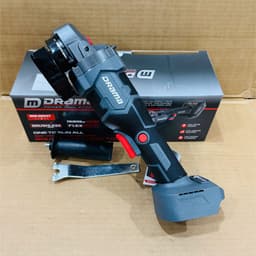 Máy Mài, Máy Cắt Pin DRAMA AG7600PRO Công Tắc Bụng, Không Chổi Than, Motor Ruột Đồng, 3 Cấp Tốc Độ 7