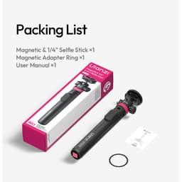 Chân máy Tripod Ulanzi MT-44M Gậy Selfie 149cm MagSafe Bluetooth Remote Vlog Điện Thoại Máy Ảnh 9