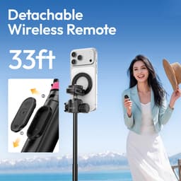 Chân máy Tripod Ulanzi MT-44M Gậy Selfie 149cm MagSafe Bluetooth Remote Vlog Điện Thoại Máy Ảnh 2