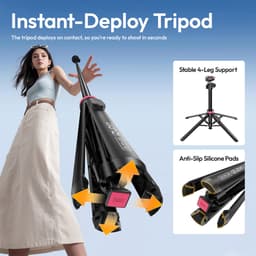 Chân máy Tripod Ulanzi MT-44M Gậy Selfie 149cm MagSafe Bluetooth Remote Vlog Điện Thoại Máy Ảnh 7