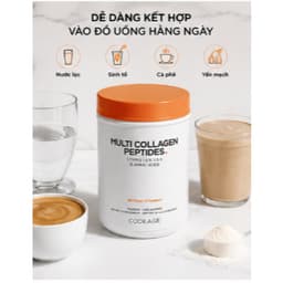 Bột Collagen Codeage Multi Collagen Peptides 567g -Collagen 5 Loại Hỗ Trợ Da, Xương Khớp & Tóc Móng 4