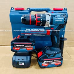 Máy khoan pin DRAMA AG9613B không chổi than, Chuyên khoan tường, sắt, gỗ, bắt vít 4