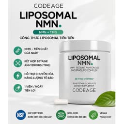 Codeage Liposomal NMN & TMG 30 Viên | Hỗ Trợ NAD+ | NMN + Betaine TMG | NSF Certified | Nhập Khẩu Mỹ 30 viên 2