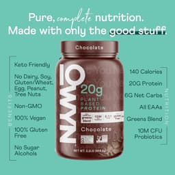 Đạm thực vật OWYN 20g Protein Greens + 10 triệu Probiotic : 998g 28 lần dùng 4