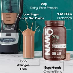 Đạm thực vật OWYN 20g Protein Greens + 10 triệu Probiotic : 998g 28 lần dùng 3