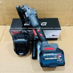 Máy Mài, Máy Cắt Pin DRAMA 5122B-PRO Công Tắc Bụng, Không Chổi Than, Motor Ruột Đồng, 3 Cấp Tốc Độ 2