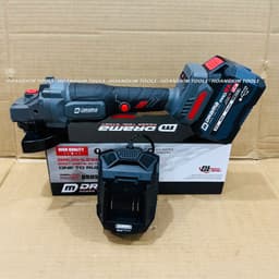 Máy Mài, Máy Cắt Pin DRAMA 5122B-PRO Công Tắc Bụng, Không Chổi Than, Motor Ruột Đồng, 3 Cấp Tốc Độ 4