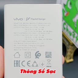 [ZIN Bóc Máy] Sạc Siêu Nhanh 90W Flash Charge VIVO X300 / iQOO Z10 Chính Hãng 6