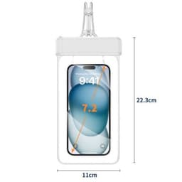 Túi Chống Nước Điện Thoại Có Phao, 4 Lớp Khóa Chắc Chắn, Trong Suốt Cảm Ứng Mượt Mà 5