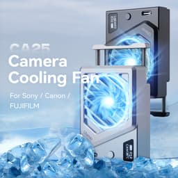 Quạt Tản Nhiệt Máy Ảnh Ulanzi CA25 Camera Cooling Fan Chống Quá Nhiệt DSLR Mirrorless 2