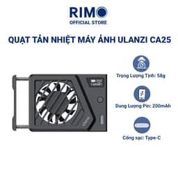 Quạt Tản Nhiệt Máy Ảnh Ulanzi CA25 Camera Cooling Fan Chống Quá Nhiệt DSLR Mirrorless 1