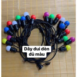 Dây Đèn Trang Trí Ngoài Trời 5m 10m 20m Chống Nước - Đèn Sân Vườn Quán Cafe Quán Trà Sữa 2