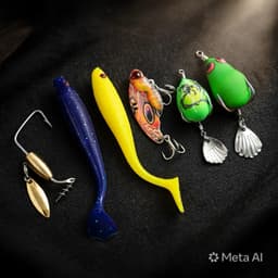 Combo mồi câu lure đa năng, câu nổi- lửng- đáy 9