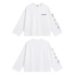 Áo Thun Tay Dài Phối Túi Boxy Form Rộng Unisex Nam Nữ, Áo Phông Long Sleeve Oversize Cổ Tròn Basic Phong Cách Hàn Quốc 6