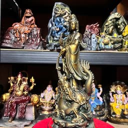 Tượng Quan âm Nam hải in 3D  . cao 32 cm 2