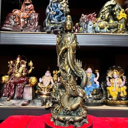 Tượng Quan âm Nam hải in 3D  . cao 32 cm 1