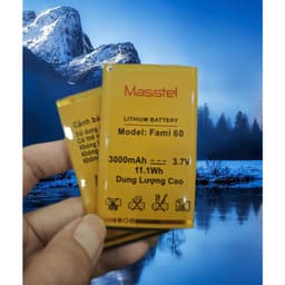 Pin điên thoại Masstel Fami 60 dung lượng 3000 mah 1