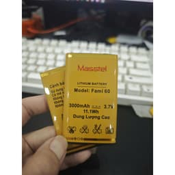 Pin điên thoại Masstel Fami 60 dung lượng 3000 mah 4