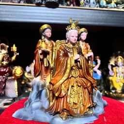 Bộ tượng Thánh Mẫu ( việt Nam) in 3D. cao 16 cm x rộng 18 cm 3