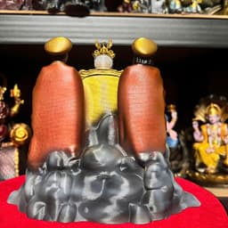 Bộ tượng Thánh Mẫu ( việt Nam) in 3D. cao 16 cm x rộng 18 cm 4