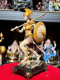 Tượng Nữ thần Athena Hy lạp cổ đại in 3D .cao 22 cm 5