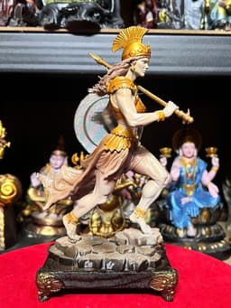 Tượng Nữ thần Athena Hy lạp cổ đại in 3D .cao 22 cm 7