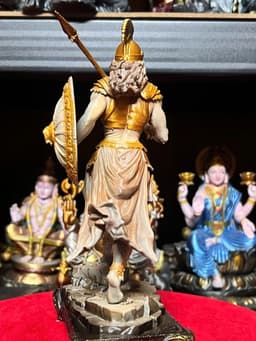 Tượng Nữ thần Athena Hy lạp cổ đại in 3D .cao 22 cm 6
