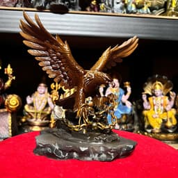 Tượng Đại bàng xiềng xích in 3D . cao 18 cm x 17 cm 1