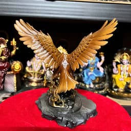 Tượng Đại bàng xiềng xích in 3D . cao 18 cm x 17 cm 3